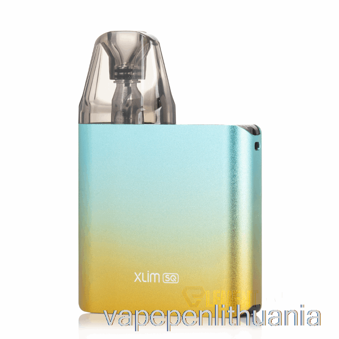 Oxva Xlim Sq Kit Gold Blue Vape Skystis
